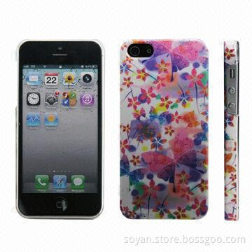 Hot Selling IMD PC Hard Crystal Case for New iPhone 5 Mini with Design on Back